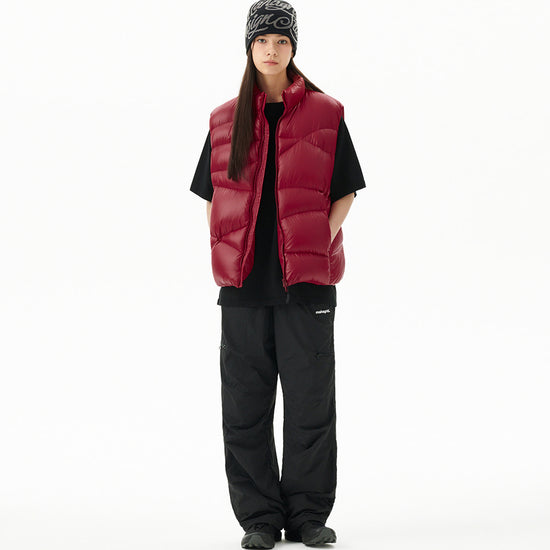 Mahagrid Wavy Down Vest