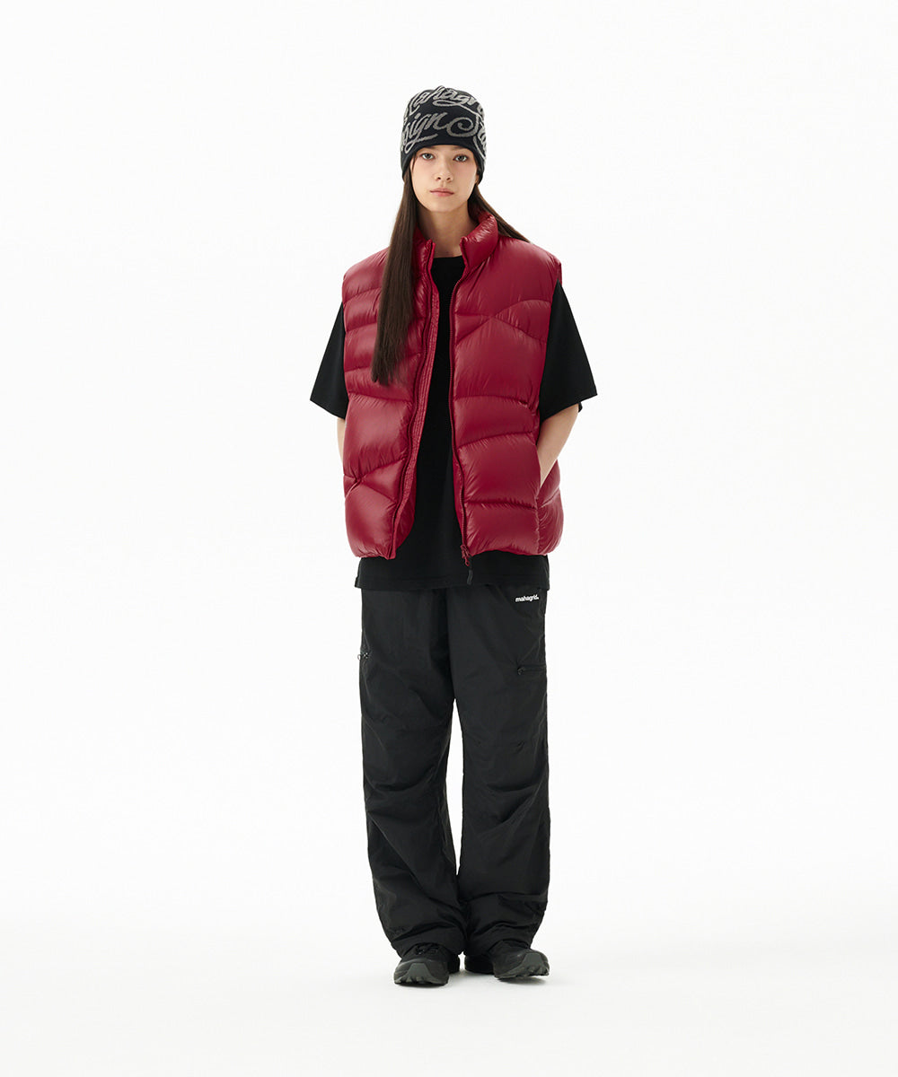 Mahagrid Wavy Down Vest