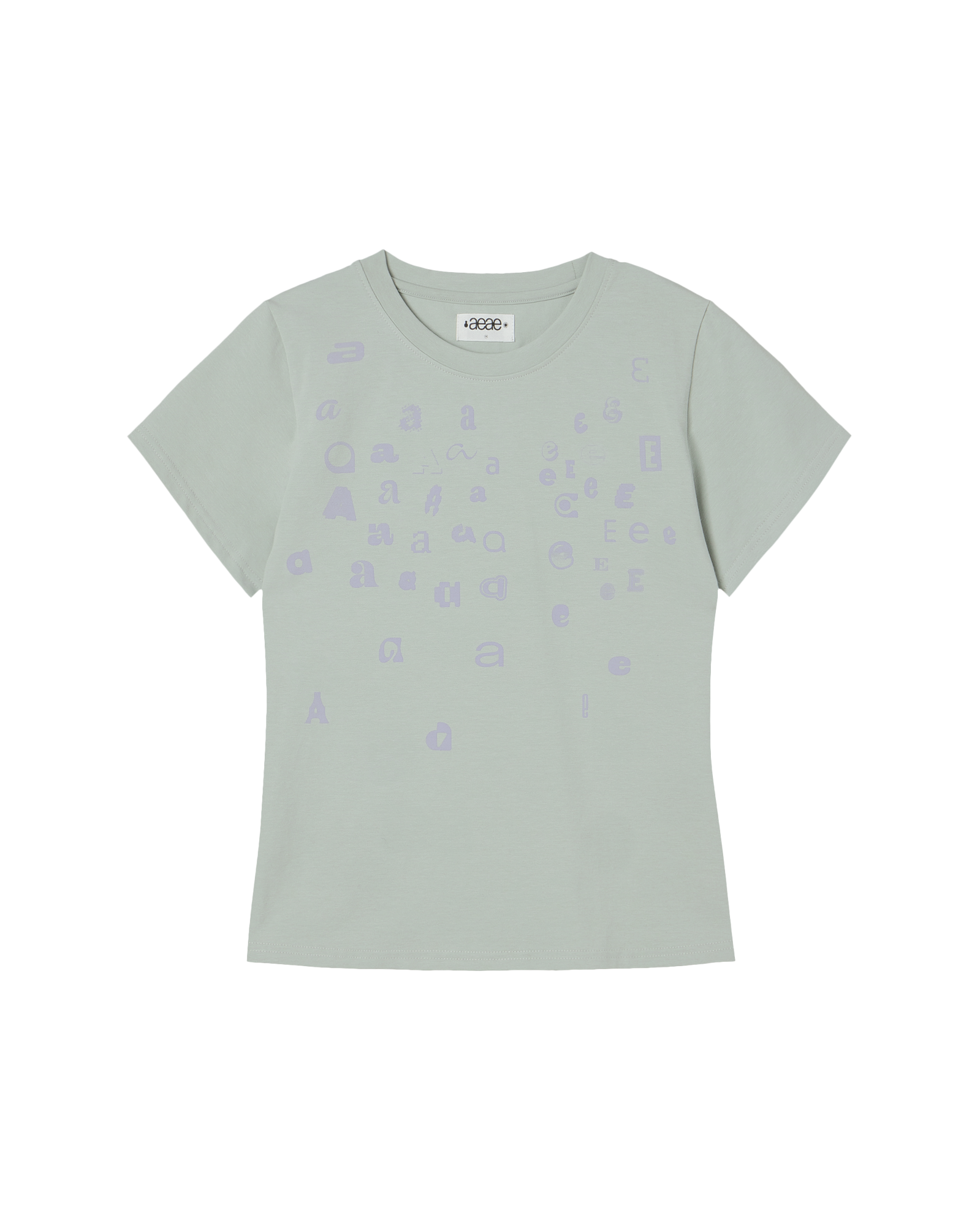 AEAE Scattered Letter Tee