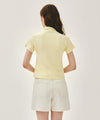 Marithé François Girbaud W HALF NECK TEE