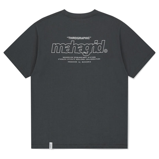 Mahagrid Back Third Logo Tee