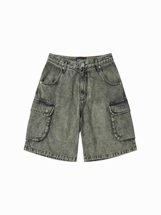ADLV Utility Dying Denim Short Pants