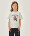 Marithé François Girbaud Kids Marine Bear Regenerated Tee