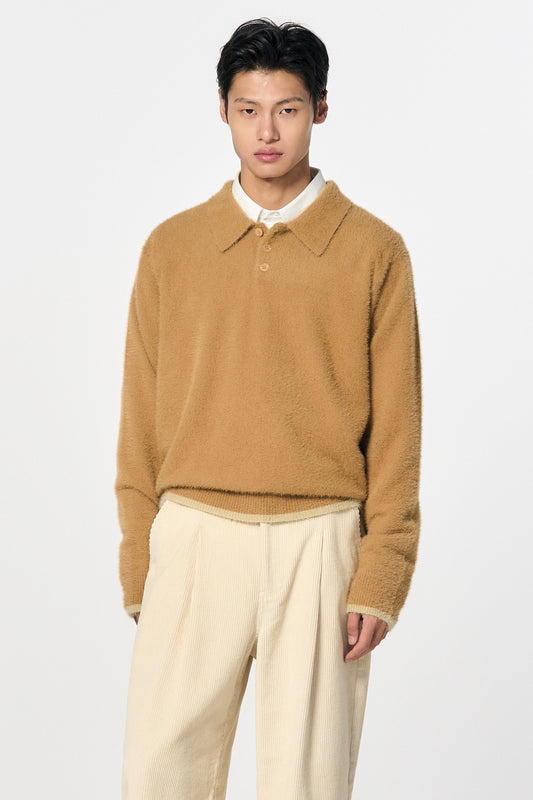 General Idea MAN Hairy Collar Pullover