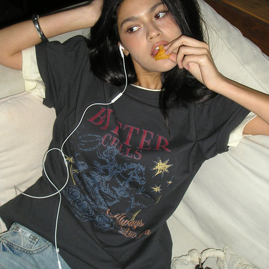 Bitter Cells Timber Rose Tee