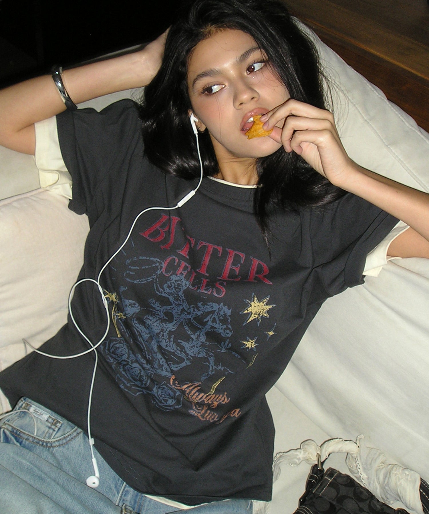 Bitter Cells Timber Rose Tee