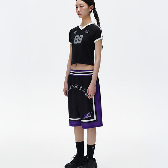 Mahagrid Football Ringer Tee