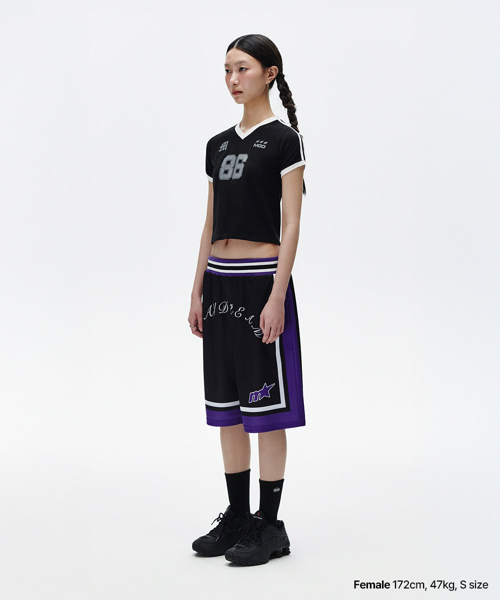 Mahagrid Football Ringer Tee