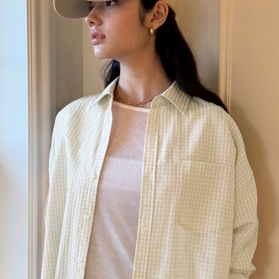 Bitter Cells Hattie Check Shirt - Yellow