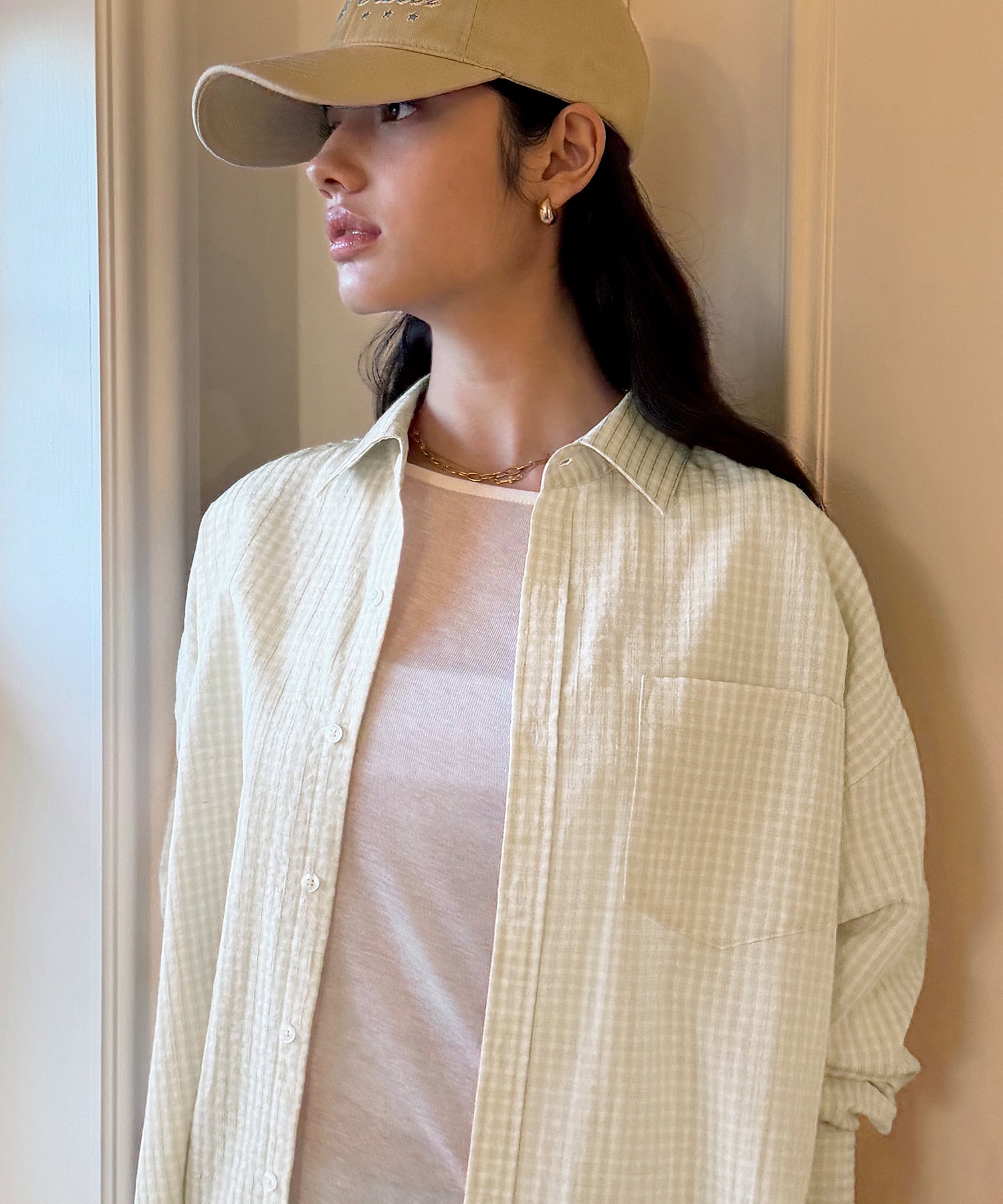 Bitter Cells Hattie Check Shirt - Yellow