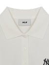 MLB Women's Basic Small Logo Polo Ops
