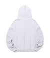 Nice Ghost Club 3 Star Appliqué Hoodie Zip Up