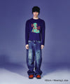 Nice Ghost Club Star Logo Slim Long Sleeve Tee