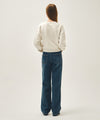 Marithé François Girbaud W HIGH STRAIGHT DENIM PANTS