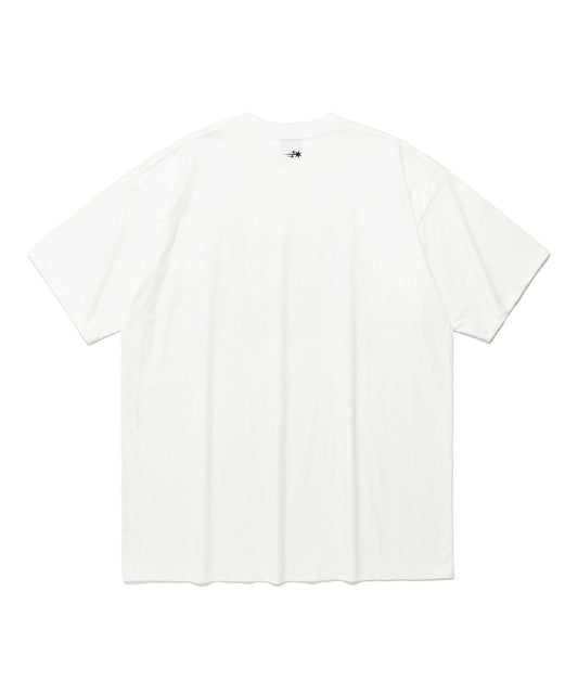 Nice Ghost Club Soul Pussy Cat Ghost Soul Girl Rabbit & Bear Big Big Tee White