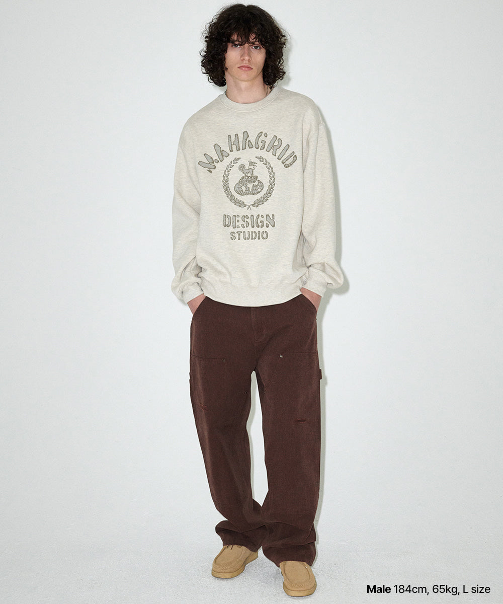 Mahagrid VINTAGE COLLEGE SWEATSHIRT