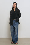 General Idea WOMAN Summer Wrinkle Sheer Shirt