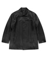 Mahagrid Faux Leather Car Coat
