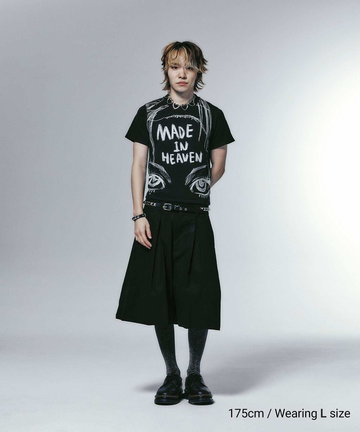 Nice Ghost Club Double Pleats Shorts