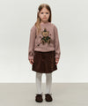 Marithé François Girbaud Kids Holiday Bear Knit Pullover