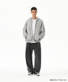 Mahagrid Pray Applique Zip Up Hoodie
