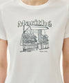 Marithé François Girbaud [REGEN] W FRENCH FRUIT SHOP GRAPHIC TEE white