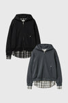 General Idea Unisex Shirt Layered Hoodie Zip-Up