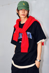 General Idea UNISEX Brooklyn Mini Ssuri Half Sleeve T-Shirt [BLACK]