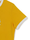 MLB Women's Varsity Lettering Slim Slub Ringer T-shirts