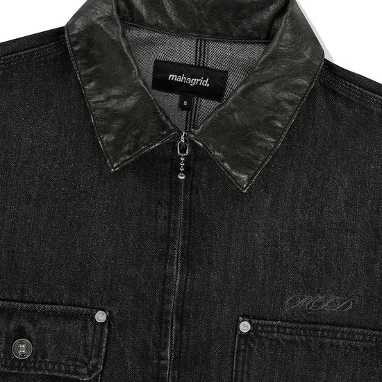 Mahagrid Dungaree Denim Jacket