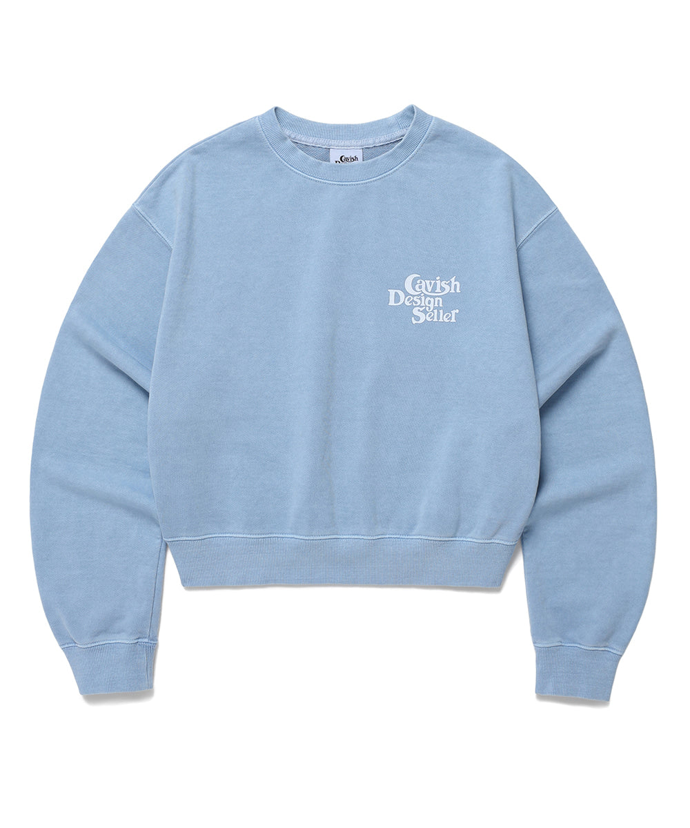Cavish Women's Pigment Seller Logo Sweatshirt
