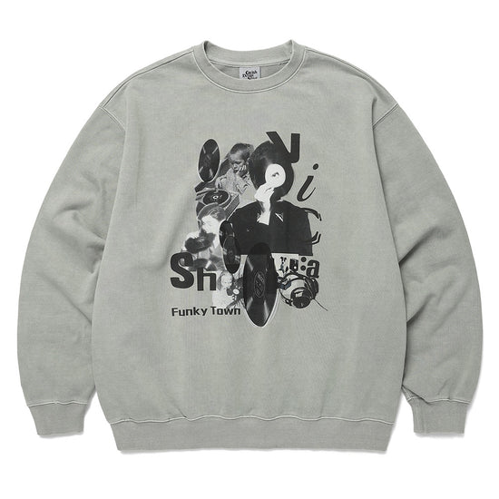 Cavish Collage Pigment Sweatshirt