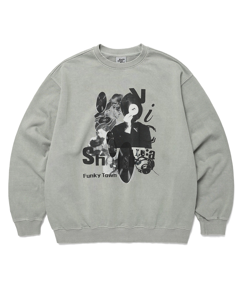 Cavish Collage Pigment Sweatshirt