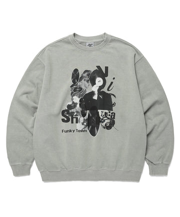 Cavish Collage Pigment Sweatshirt