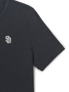 MLB Women's Vintage Slim Henley Neck T-shirt