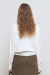 General Idea WOMAN Relaxed Frill Cardigan