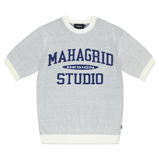 Mahagrid College Logo Half Knit