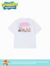 ADLV BUBBLE FONT SPONGEBOB SHORT SLEEVE T-SHIRT