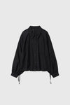 General Idea WOMAN Summer Sheer Volume Blouson Shirt