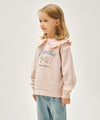 Marithé François Girbaud Kids W Frill Collar Sweatshirt Pink