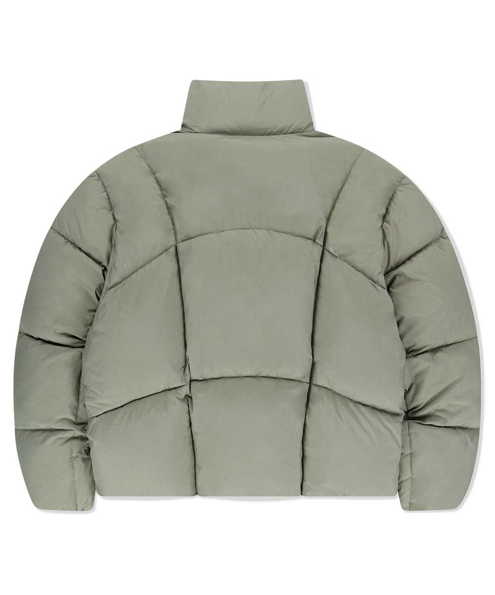 Mahagrid Curved Duckdown Parka [Khaki]