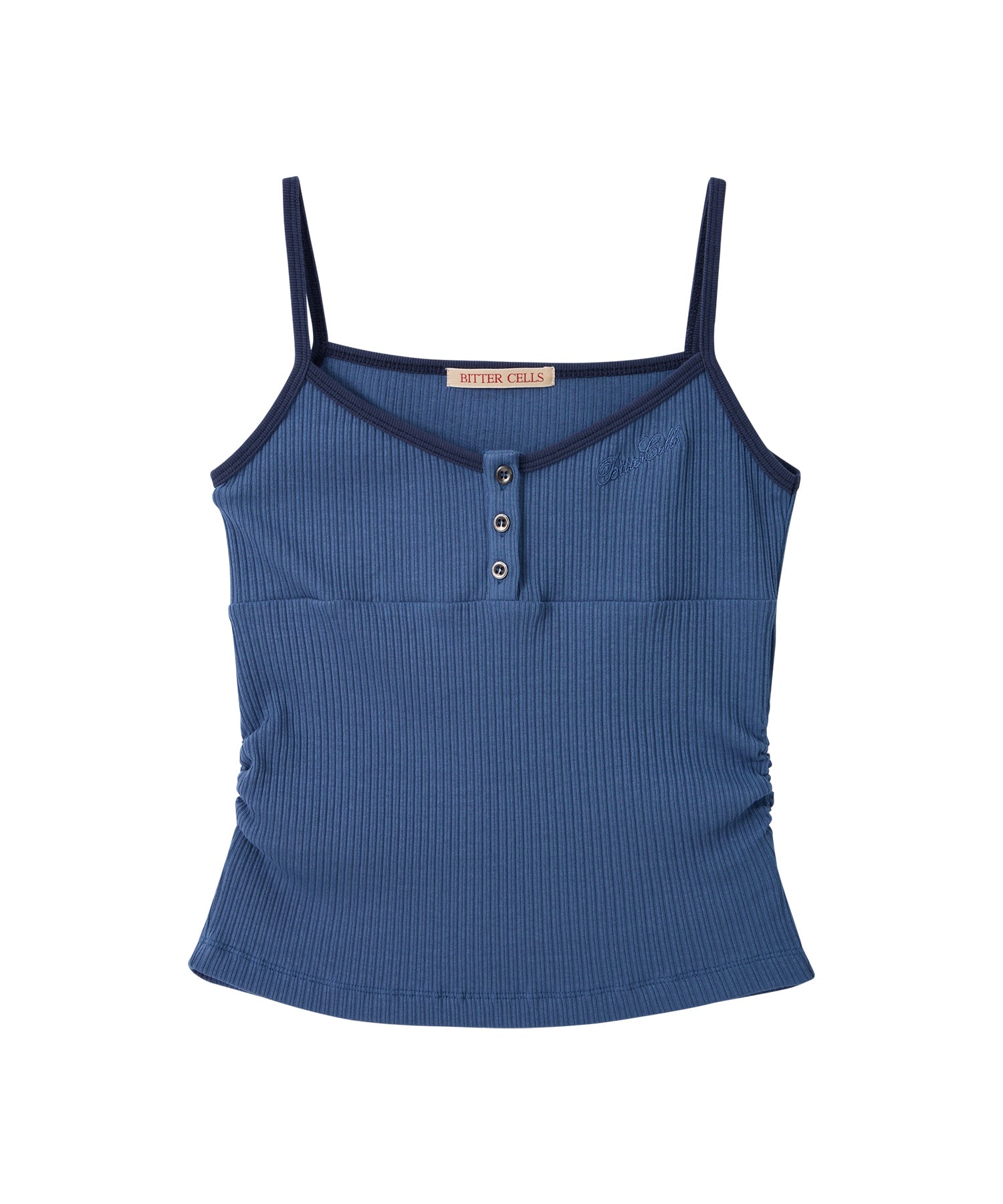 Bitter Cells V Neck Shirring Sleeveless