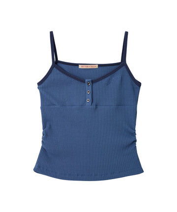 Bitter Cells V Neck Shirring Sleeveless