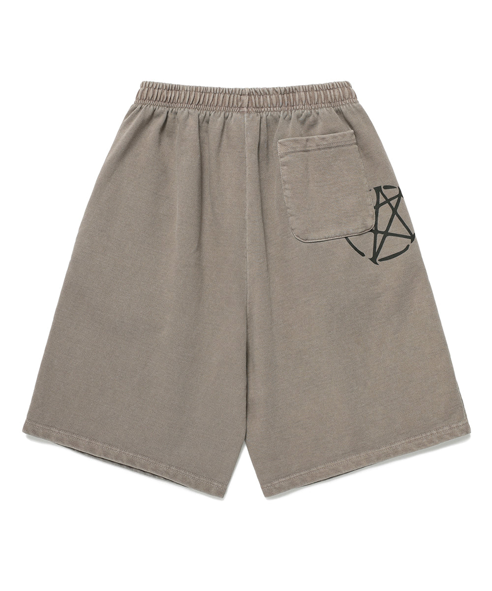 Cavish Pigment Hand Written Sweat Shorts