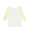 Cavish U Neck Star Raglan Long Sleeve Tee
