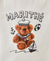 Marithé François Girbaud Kids Marine Bear Regenerated Tee