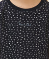 Marithé François Girbaud Kids All Over Flower Tee Navy