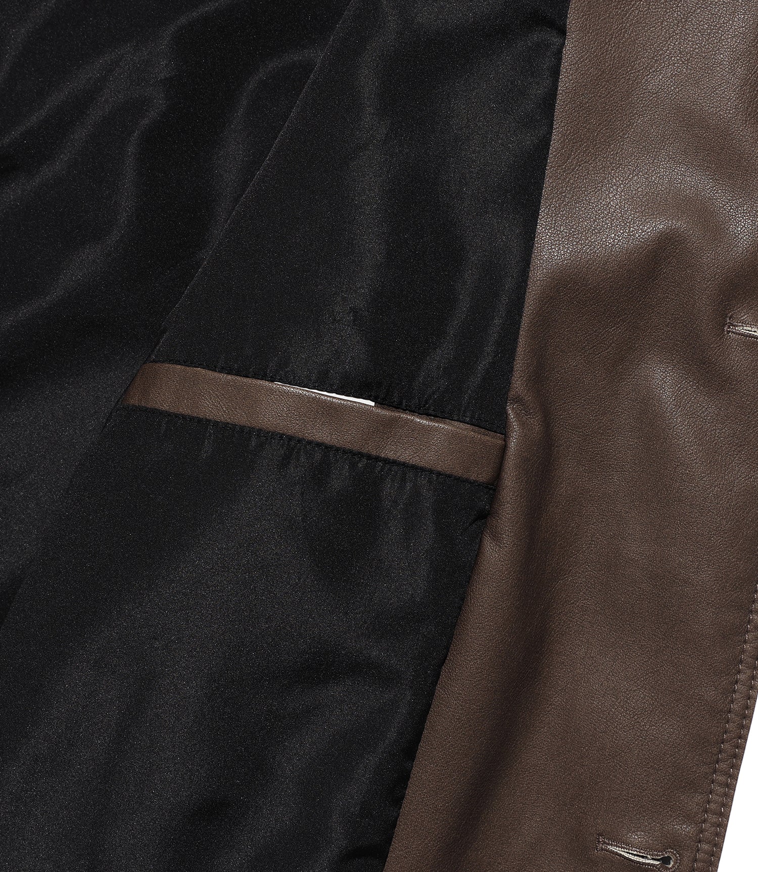 Nice Ghost Club PU Leather Work Car Coat