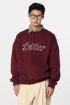 General Idea UNISEX Lettering Fleece Sweatshirt