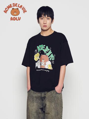 ADLV DAILY LINE FRIENDS SHORT SLEEVE T-SHIRT